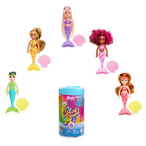 Barbie Color Reveal Renk Değiştiren Chelsea Gökkuşağı HDN75