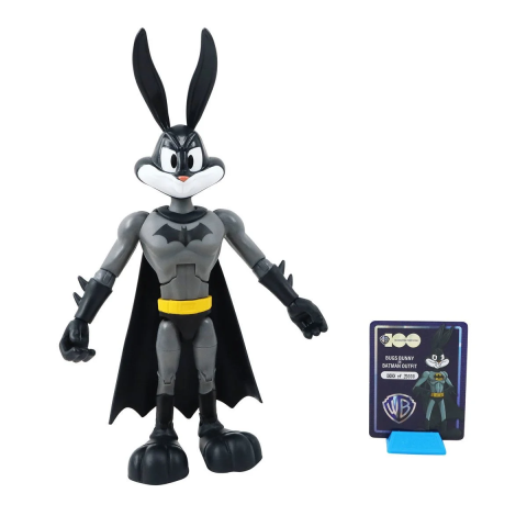 Warner Bros Bugs Bunny-Batman Kıyafetiyle 18 cm Koleksiyon Figürü WAW02000