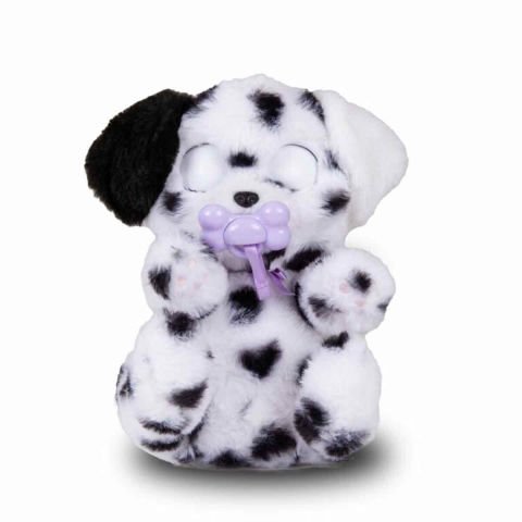 Baby Paws Sesli Yavru Köpek Peluş 20 cm BAW00000 - Dalmaçyalı Mor Çanta