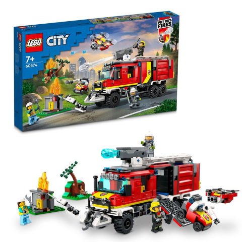 LEGO City İtfaiye Komuta Kamyonu 60374