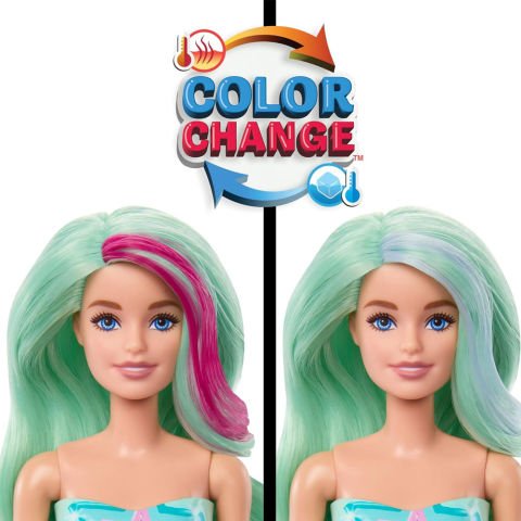 Barbie Color Reveal Renk Değiştiren Sürpriz Barbie Denizkızı Serisi HRK12
