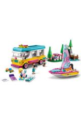 LEGO Friends Orman Karavanı ve Teknesi 41681