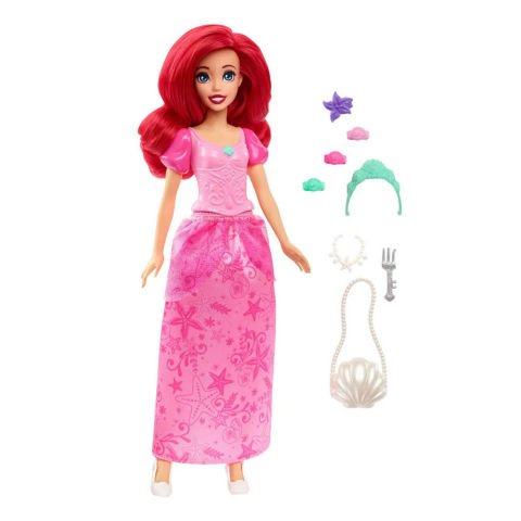 Disney Prenses Ariel ve Aksesuarları HLX34