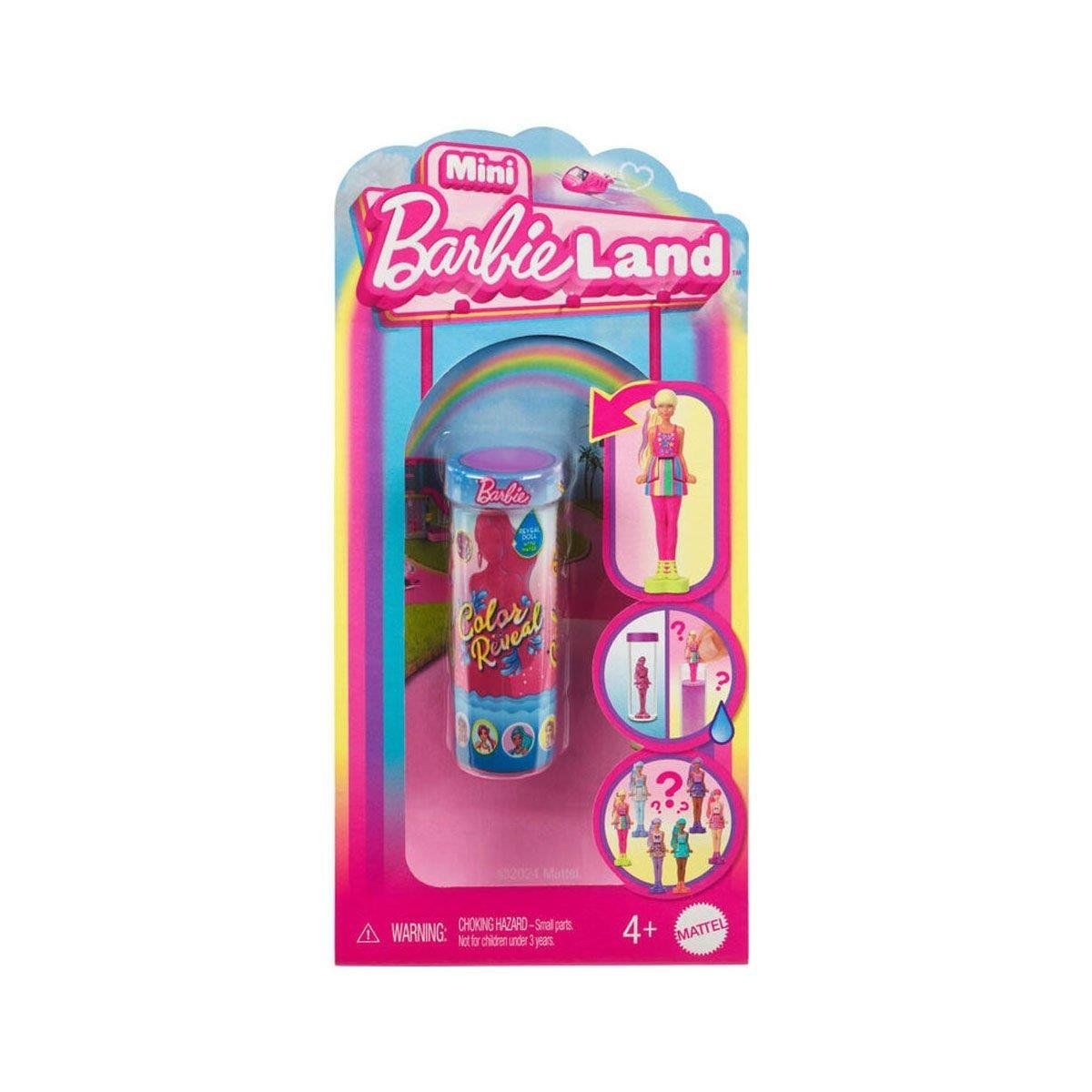 Mini Barbieland Color Reveal Bebekler HYF28