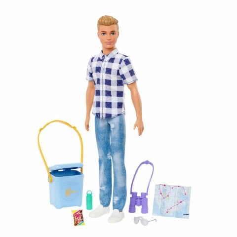 Barbie Ken Kampa Gidiyor Oyun Seti HHR66