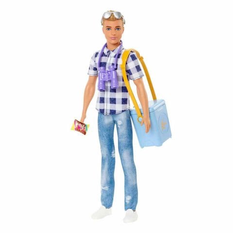 Barbie Ken Kampa Gidiyor Oyun Seti HHR66